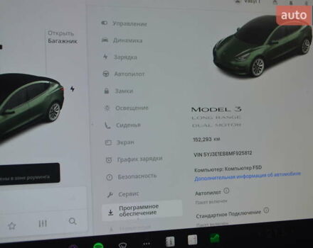 Черный Тесла Модель 3, объемом двигателя 0 л и пробегом 152 тыс. км за 18500 $, фото 19 на Automoto.ua