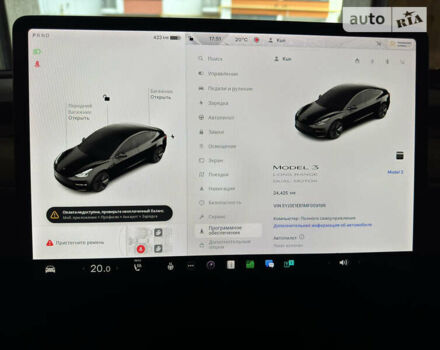 Чорний Тесла Модель 3, об'ємом двигуна 0 л та пробігом 25 тис. км за 27999 $, фото 30 на Automoto.ua