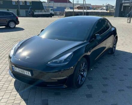 Черный Тесла Модель 3, объемом двигателя 0 л и пробегом 51 тыс. км за 25000 $, фото 2 на Automoto.ua