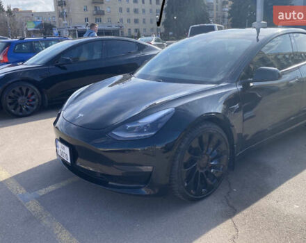 Чорний Тесла Модель 3, об'ємом двигуна 0 л та пробігом 98 тис. км за 22999 $, фото 1 на Automoto.ua