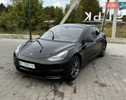 Черный Тесла Модель 3, объемом двигателя 0 л и пробегом 110 тыс. км за 21400 $, фото 1 на Automoto.ua