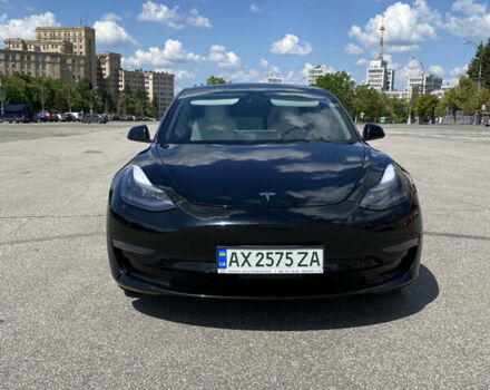 Чорний Тесла Модель 3, об'ємом двигуна 0 л та пробігом 45 тис. км за 22700 $, фото 1 на Automoto.ua