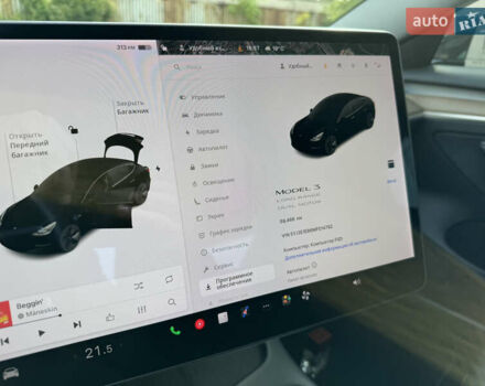 Тесла Модель 3 2021 у Львові на Automoto.ua Чорний Тесла Модель 3, об'ємом двигуна 0 л та пробігом 60 тис. км за 19000 $, фото 24 на Automoto.ua