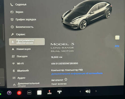 Черный Тесла Модель 3, объемом двигателя 0 л и пробегом 20 тыс. км за 25000 $, фото 5 на Automoto.ua