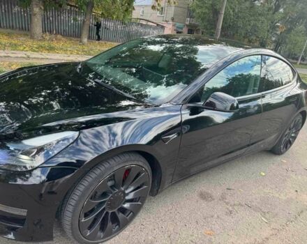 Чорний Тесла Модель 3, об'ємом двигуна 0 л та пробігом 112 тис. км за 24999 $, фото 1 на Automoto.ua