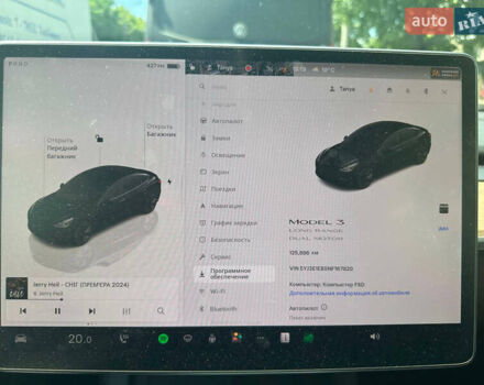 Черный Тесла Модель 3, объемом двигателя 0 л и пробегом 125 тыс. км за 22500 $, фото 15 на Automoto.ua