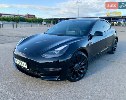 Черный Тесла Модель 3, объемом двигателя 0 л и пробегом 21 тыс. км за 25000 $, фото 1 на Automoto.ua