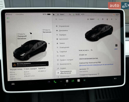 Чорний Тесла Модель 3, об'ємом двигуна 0 л та пробігом 47 тис. км за 22300 $, фото 21 на Automoto.ua