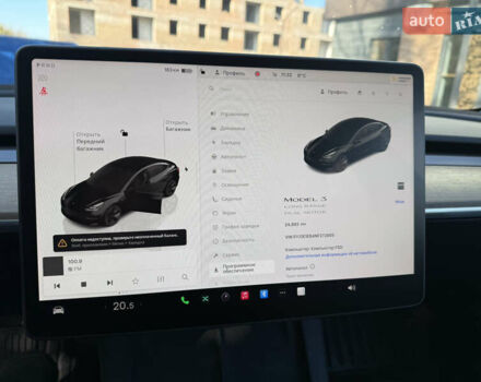 Тесла Модель 3 2022 в Луцке на Automoto.ua Черный Тесла Модель 3, объемом двигателя 0 л и пробегом 25 тыс. км за 23500 $, фото 10 на Automoto.ua