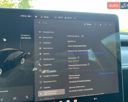 Тесла Модель 3 2022 в Киеве на Automoto.ua Черный Тесла Модель 3, объемом двигателя 0 л и пробегом 93 тыс. км за 19950 $, фото 31 на Automoto.ua