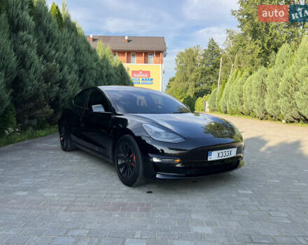 Черный Тесла Модель 3, объемом двигателя 0 л и пробегом 112 тыс. км за 22900 $, фото 1 на Automoto.ua