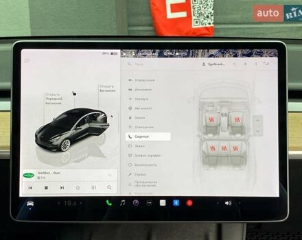 Тесла Модель 3 2022 у Києві на Automoto.ua Чорний Тесла Модель 3, об'ємом двигуна 0 л та пробігом 44 тис. км за 25500 $, фото 20 на Automoto.ua
