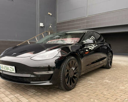 Черный Тесла Модель 3, объемом двигателя 0 л и пробегом 38 тыс. км за 33000 $, фото 1 на Automoto.ua