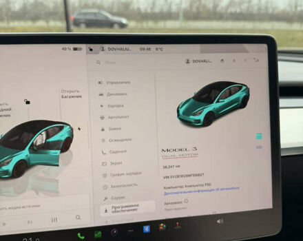 Черный Тесла Модель 3, объемом двигателя 0 л и пробегом 38 тыс. км за 33000 $, фото 13 на Automoto.ua