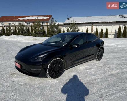Чорний Тесла Модель 3, об'ємом двигуна 0 л та пробігом 43 тис. км за 22500 $, фото 4 на Automoto.ua