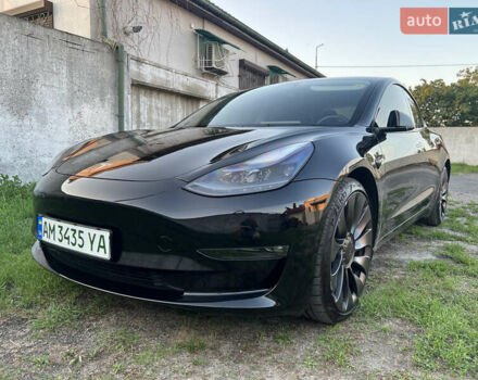 Черный Тесла Модель 3, объемом двигателя 0 л и пробегом 38 тыс. км за 34900 $, фото 2 на Automoto.ua