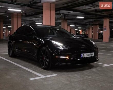 Чорний Тесла Модель 3, об'ємом двигуна 0 л та пробігом 49 тис. км за 24999 $, фото 2 на Automoto.ua