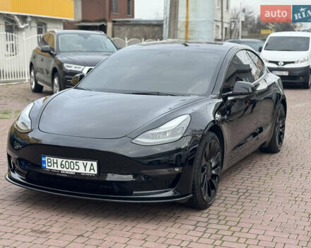 Чорний Тесла Модель 3, об'ємом двигуна 0 л та пробігом 56 тис. км за 20500 $, фото 1 на Automoto.ua