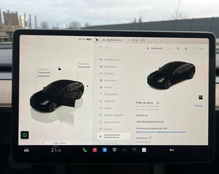 Черный Тесла Модель 3, объемом двигателя 0 л и пробегом 85 тыс. км за 19999 $, фото 7 на Automoto.ua