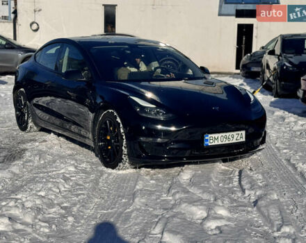 Черный Тесла Модель 3, объемом двигателя 0 л и пробегом 22 тыс. км за 29990 $, фото 1 на Automoto.ua