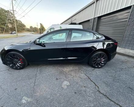 Черный Тесла Модель 3, объемом двигателя 0 л и пробегом 13 тыс. км за 10600 $, фото 3 на Automoto.ua