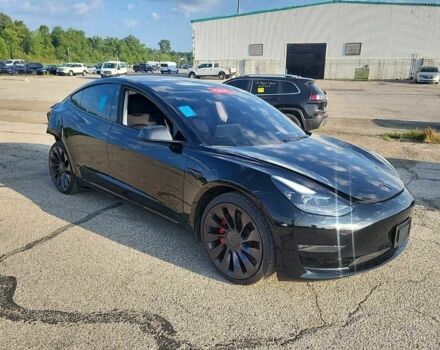 Черный Тесла Модель 3, объемом двигателя 0 л и пробегом 27 тыс. км за 18800 $, фото 2 на Automoto.ua