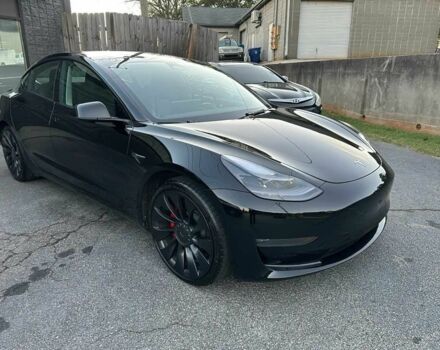 Черный Тесла Модель 3, объемом двигателя 0 л и пробегом 13 тыс. км за 10600 $, фото 2 на Automoto.ua