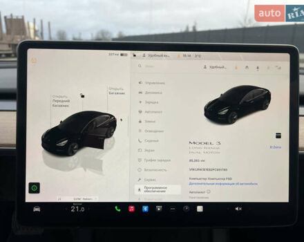Черный Тесла Модель 3, объемом двигателя 0 л и пробегом 85 тыс. км за 19999 $, фото 23 на Automoto.ua