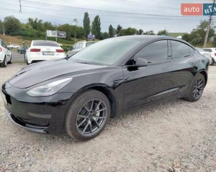 Черный Тесла Модель 3, объемом двигателя 0 л и пробегом 21 тыс. км за 21500 $, фото 1 на Automoto.ua