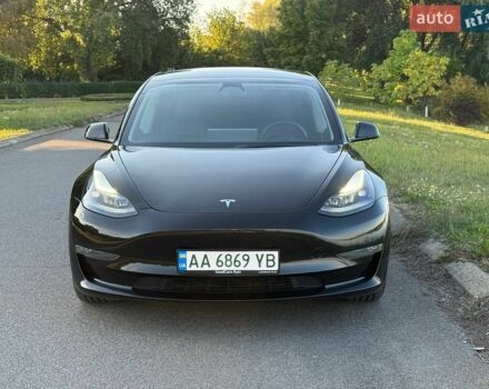 Черный Тесла Модель 3, объемом двигателя 0 л и пробегом 53 тыс. км за 21000 $, фото 3 на Automoto.ua