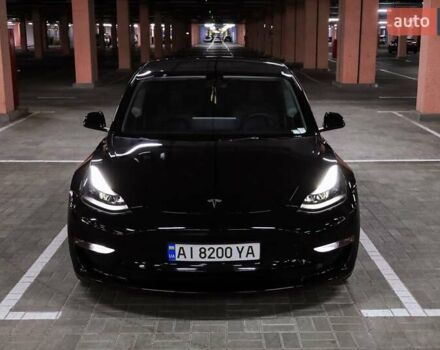 Чорний Тесла Модель 3, об'ємом двигуна 0 л та пробігом 49 тис. км за 24999 $, фото 1 на Automoto.ua