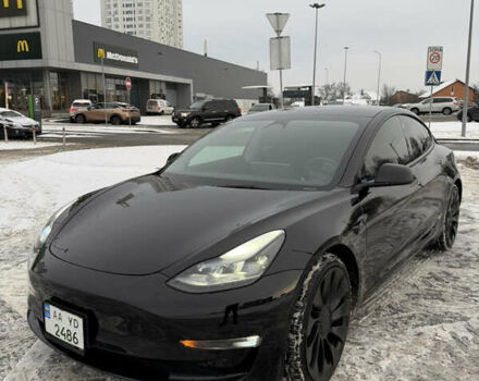 Черный Тесла Модель 3, объемом двигателя 0 л и пробегом 48 тыс. км за 26500 $, фото 1 на Automoto.ua