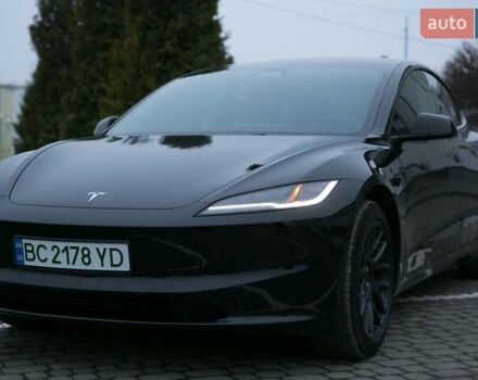 Черный Тесла Модель 3, объемом двигателя 0 л и пробегом 4 тыс. км за 28500 $, фото 3 на Automoto.ua