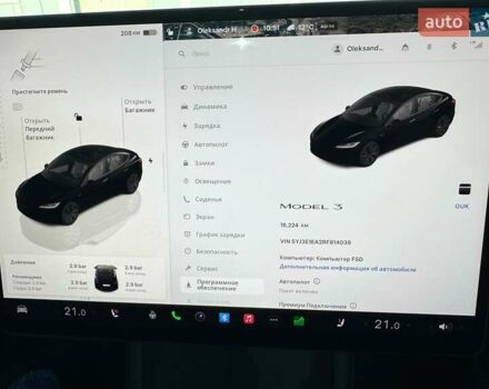 Чорний Тесла Модель 3, об'ємом двигуна 0 л та пробігом 16 тис. км за 26497 $, фото 31 на Automoto.ua
