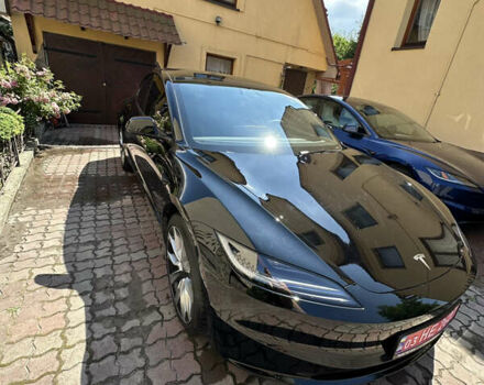 Черный Тесла Модель 3, объемом двигателя 0 л и пробегом 4 тыс. км за 25000 $, фото 1 на Automoto.ua