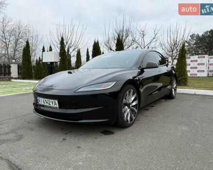 Черный Тесла Модель 3, объемом двигателя 0 л и пробегом 13 тыс. км за 31500 $, фото 1 на Automoto.ua