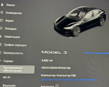 Черный Тесла Модель 3, объемом двигателя 0 л и пробегом 3 тыс. км за 26300 $, фото 14 на Automoto.ua