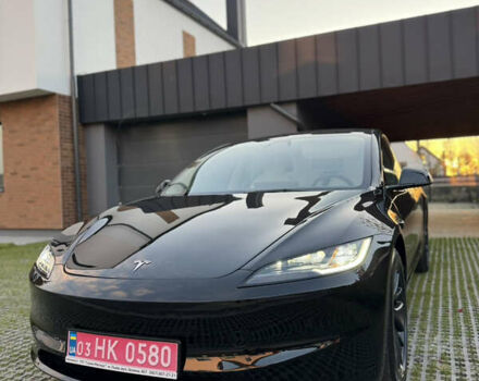 Черный Тесла Модель 3, объемом двигателя 0 л и пробегом 3 тыс. км за 26300 $, фото 2 на Automoto.ua