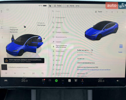 Чорний Тесла Модель 3, об'ємом двигуна 0 л та пробігом 13 тис. км за 31500 $, фото 23 на Automoto.ua