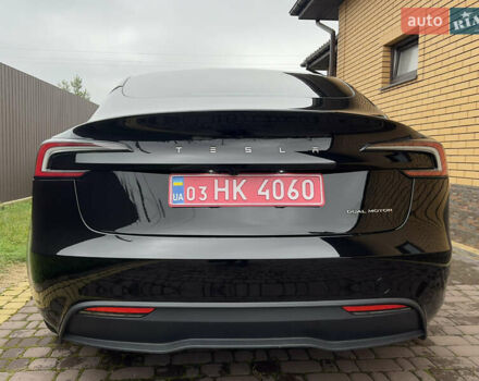 Тесла Модель 3 2024 у Олевске на Automoto.ua Чорний Тесла Модель 3, об'ємом двигуна 0 л та пробігом 15 тис. км за 31499 $, фото 24 на Automoto.ua