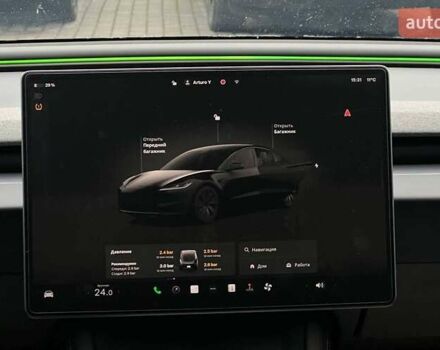 Тесла Модель 3 2024 у Івано-Франківську на Automoto.ua Чорний Тесла Модель 3, об'ємом двигуна 0 л та пробігом 17 тис. км за 30400 $, фото 16 на Automoto.ua
