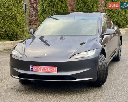Черный Тесла Модель 3, объемом двигателя 0 л и пробегом 7 тыс. км за 32700 $, фото 1 на Automoto.ua