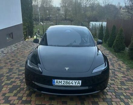 Черный Тесла Модель 3, объемом двигателя 0 л и пробегом 5 тыс. км за 32300 $, фото 5 на Automoto.ua