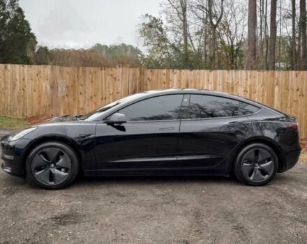 Черный Тесла Модель 3, объемом двигателя 0 л и пробегом 45 тыс. км за 9000 $, фото 2 на Automoto.ua