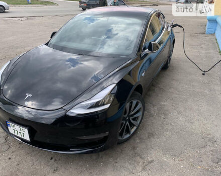Черный Тесла Модель 3, объемом двигателя 0 л и пробегом 84 тыс. км за 23900 $, фото 1 на Automoto.ua