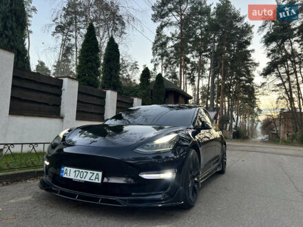 Черный Тесла Модель 3, объемом двигателя 0 л и пробегом 90 тыс. км за 17500 $, фото 1 на Automoto.ua