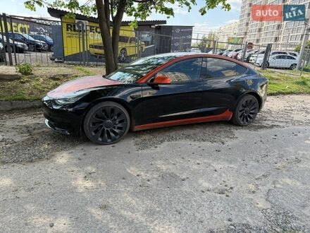 Чорний Тесла Модель 3, об'ємом двигуна 0 л та пробігом 83 тис. км за 17550 $, фото 1 на Automoto.ua
