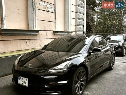 Черный Тесла Модель 3, объемом двигателя 0 л и пробегом 151 тыс. км за 18500 $, фото 1 на Automoto.ua