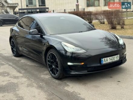 Чорний Тесла Модель 3, об'ємом двигуна 0 л та пробігом 80 тис. км за 18500 $, фото 1 на Automoto.ua