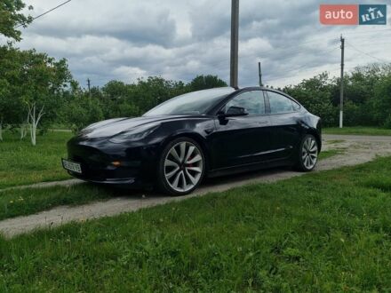Чорний Тесла Модель 3, об'ємом двигуна 0 л та пробігом 195 тис. км за 16500 $, фото 1 на Automoto.ua